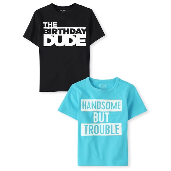 Camiseta The Children's Place para bebés y niños pequeños, paquete de 2
