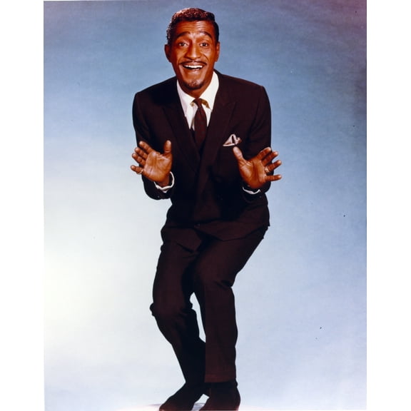 Sammy Jr Davis smiling in Tuxedo Photo Print (8 x 10)