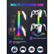 thumbnail image 3 of Auriculares RGB para juegos Stand V VCOM con 2 puertos USB y 10 modos de luz, 3 of 8