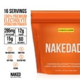 thumbnail image 4 of NAKED nutrition Nakedade – Performance Enhancing Sports Drink Powder - Citrus Flavor Electrolyte Powder – No GMOs or Artificial Sweeteners, Gluten-Free, Soy-Free, Dairy-Free –, 4 of 8