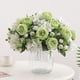 thumbnail image 2 of Lekihaqq Artificial Silk Flowers Mixed Peonies Roses Home Wedding Decor Centerpiece Fake Bouquet Floral Arrangement For Table Party Gift, 2 of 7