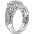 thumbnail image 3 of Everly Women's Diamond Sterling Silver Bridal Set, 3 of 6