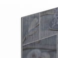 thumbnail image 2 of Luxe Metal Art 'Summer Beach Still Life Collage' by Andrea Haase, Metal Wall At, 12"x12", 2 of 9