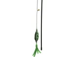 thumbnail image 5 of Pavilion - Pine Tree - 18" String Cat Toy With 18" Stick Handle With Ribbons And Bells Kitten Kitty Feline Furry Companion Christmas Holiday Gift Present, 5 of 7