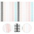 thumbnail image 4 of NIAIZEK 12Pcs Notebook Binding Spines Spiral Notebook Coils Spirals Comb Bindings for Home Office Notebook Making DIY Paper Notebook Binding(11.02X1.38X0.39in), 4 of 7