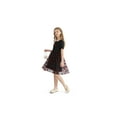 thumbnail image 3 of Actgleam Girls Party dresses Summer Short Sleeve Casual Cute Dresses,Black,6-7Years, 3 of 8