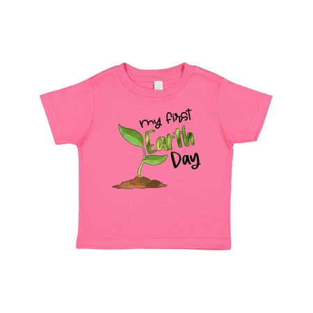 

Inktastic My 1st Earth Day Sprouting Plant Gift Baby Boy or Baby Girl T-Shirt