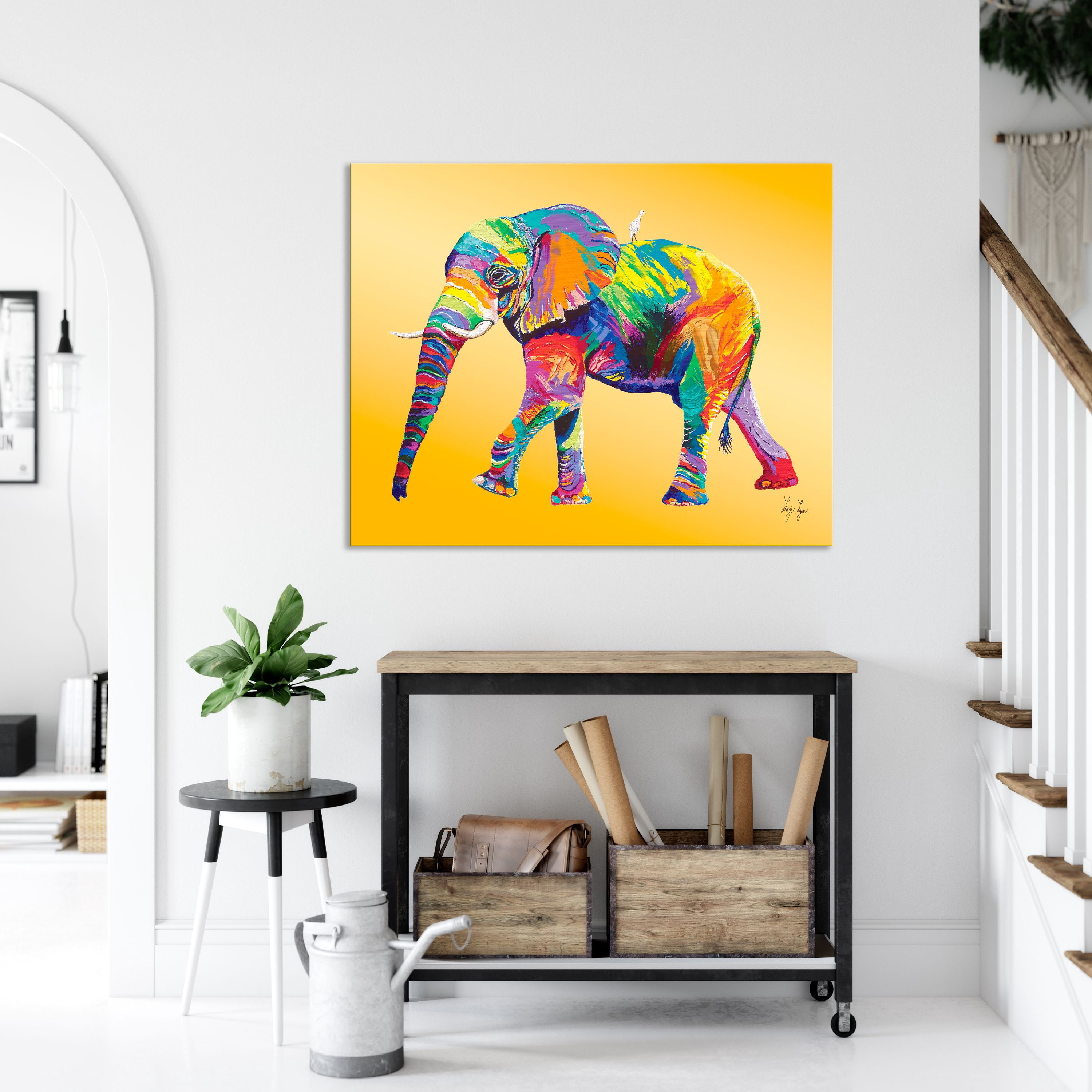 ArtWall Linzi Lynn The Ride Wall Art