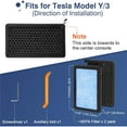 thumbnail image 4 of Suitable For Tesla Model 3 Air Filter, Air Conditioner Replacement Car Air Filter, Compatible With Tesla Model 3 Model Y Accessories (2-piece Set), 4 of 6