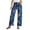 Blue2, variant on Womens Jeans, High Waisted Baggy Wide Leg Jeans and Lounge Pants Stretchy Soft Relaxed Fit Everyday Casual Pants Vintage Y2K Street Style Comfort Wear Blue1