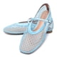 thumbnail image 3 of Zapatillas de ballet Rihero Mesh para mujer, color azul, talla 8.5, 3 of 4