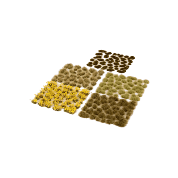 Gamers Grass: Highland Tuft Set (2mm - 6mm)