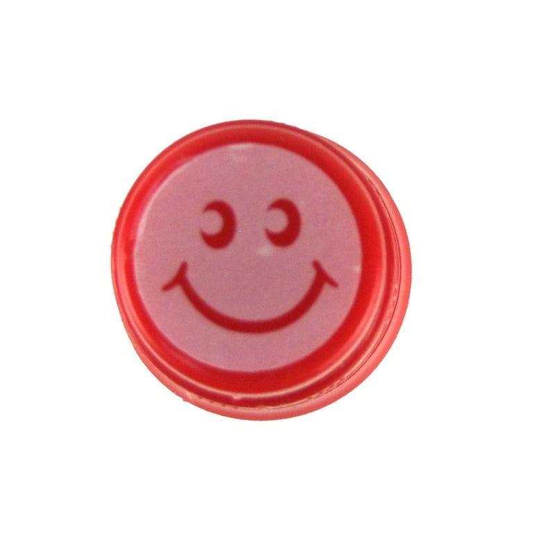 Fast Drying Bright Red Ink Smiley Face Bingo Dauber Vibrant Color Dabber Marker Fast Drying Bright Red Ink Smiley Face Bingo Dauber Vibrant Color Dabber Marker