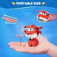 thumbnail image 4 of Super Wings Transformer Toys 2 en Jett Robot Transformer Figuras de acción Modo 2 en 1 Robot Transformer Toys para niños niñas 4-6 6-8 Divertidos juguetes de avión para niños pequeños Niños de 3 4 5 6, 4 of 5