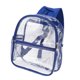 thumbnail image 5 of Mochila Transparente, Mochila Transparente de PVC Resistente Con Correa Reforzadas Para Niños y Niñas, Mochila Transparente Para Deportes, Trabajo, Estadio, Seguridad, Viajes, 5 of 7