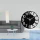 thumbnail image 2 of Lámpara De Pie De Papel Para Sala De Estar Y Reloj De Pared Acrílico Decorativo, Silencioso, Fácil De Leer, Sencillo, Redondo, Grande, Para Casa, Hotel, Oficina., 2 of 8