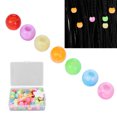 thumbnail image 4 of Hair Beads For Kids Girls, 74pcs Hair Braiding Beads Set Plastic And Resin Dreadlock Decorations Hair Rings with Hair Hook Pin And Storage Box For DIY Hair Styling And Decoration, 4 of 7
