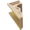 thumbnail image 6 of 12"W x 12"D x 24"H Wide Highland Rough Cedar Woodgrain TimberThane Corbel, Primed Tan, 6 of 6