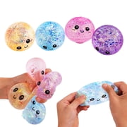 2pcs Dumpling Squishy, Mega Rainbow Dumplings, Soft Squeeze Decompression Dough(random color)