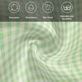 thumbnail image 5 of Sage Green Cloth Napkins, Grid Checkered Plaid Gingham Lattice Trellis Washable and Reusable Dinner Napkins Set of 4, Table Napkin for Kitchen Party Birthday Wedding Hotel Housewarming 20"x20", 5 of 8