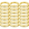thumbnail image 1 of 42 Piece Wide Mouth Canning Rings - Golden Mason Jar Lids (42 Pcs), 1 of 7