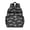 Dinosaur and Skeleton Black Pattern, variant on White Cartoon Christmas Dinosaurs Sweaters Cute School Backpack Bag for School with Padded Back and Adjustable Shoulder Straps 15.25"x11.5"x5.25"