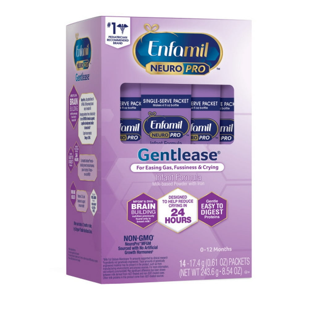 Enfamil NeuroPro Gentlease Infant Formula Brain Building Nutrition