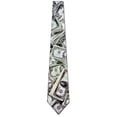 thumbnail image 3 of U.S. Money tie Necktie Mens Tie, 3 of 3
