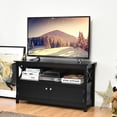 thumbnail image 4 of Costway Mueble para TV hasta 112 cm Centro Diversión con Repisa y 2 Puertas Consola para Salón y Dormitorio 112 x 40 x 61 cm, 4 of 9