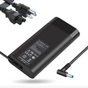 150W 7.7A Laptop Charger for HP Zbook 15 G3 G4 G5 G6 G7 G8 HP OMEN 15 17 15-ce0xx 15-ax0xx HP Pavilion Gaming Laptop 15 17 TPN-CA11 TPN-DA09 L32661-001 Replacement AC Adapter Power Supply Cord