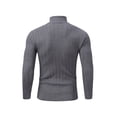 thumbnail image 3 of Mens Turtleneck Sweaters Long Sleeve Slim Fit Ribbed Knit Thermal Pullover Sweater, 3 of 9