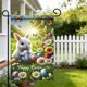 thumbnail image 4 of Yusimy Easter Garden Flag Festive Holiday Design for Outdoor Yard Lawn Porch Home Easter Decor, 4 of 6