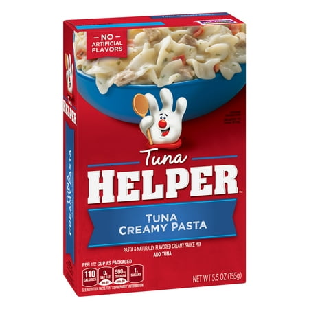 (6 Pack) Tuna Helper Tuna Creamy Pasta, 5.5 oz (Best Ever Tuna Noodle Casserole)