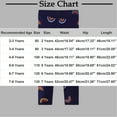 thumbnail image 3 of bbymog Girls Cotton Leggings Fashion Graphic Yoga Sweatpants for Girls Clothes for Kids Navy 3 Years, 3 of 4