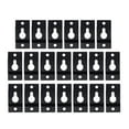 thumbnail image 1 of OFFIGAM 20Pack Keyhole Speakers Hanger Iron Contemporary Design for Shelves Cabinets, 1 of 6