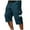 Blue, variant on Cargo Shorts For Men Below Knee Lightweight Long Shorts Work Short Pants Pockets