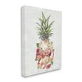 thumbnail image 3 of Stupell Industries Abstract Floral Pineapple Arrangement Pink Blooming Flowers, 24 x 30,Design by Ziwei Li, 3 of 5