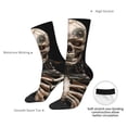 thumbnail image 4 of Bingfone Compression Socks for Women and Men Long Socks for Running Athletic Cycling Nurse- Cyber Skeleton With Tattoos, 4 of 6