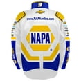 thumbnail image 3 of Youth Hendrick Motorsports Team Collection  White Chase Elliott NAPA Full-Snap Nylon Uniform Jacket, 3 of 3
