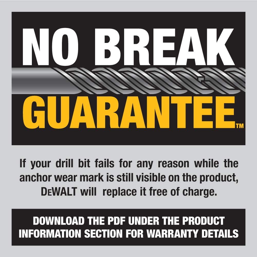 Dewalt Accessories .19in. Rock Carbide SDS Plus Bit DW5402