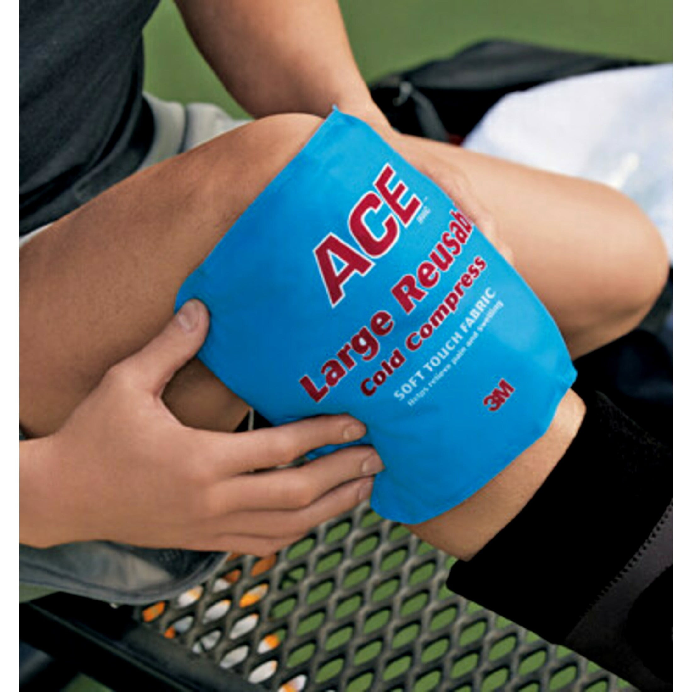 ACE Brand Reusable Cold Compress, Large, Soft, 7.75" x 11.87", 1 Pack