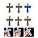 thumbnail image 4 of 7 Molde de silicona con forma de cruz de resina, molde colgante con llavero de luz y sombra, 4 of 5