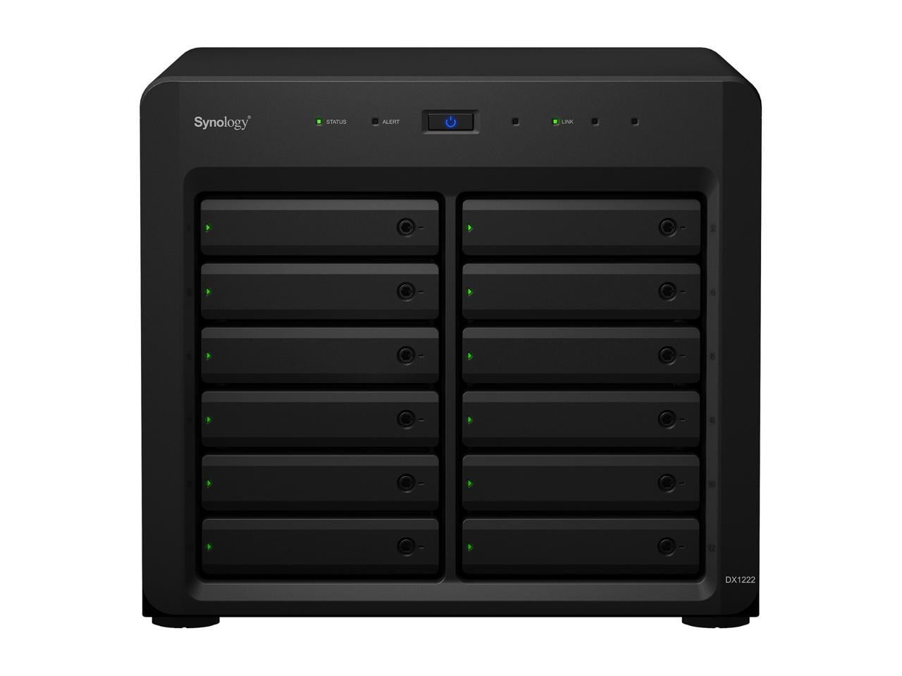 Synology 12 Bay Desktop NAS Expansion Unit DX1222 (Diskless)