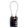thumbnail image 1 of Under 10 Faucets Mini Approved Cable Luggage Lock 3 Digit Combination Password Lock Padlock 3 Digit Cable Lock for Travel Baggage Suitcase Gym Lockers, 1 of 9