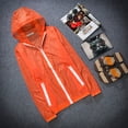 thumbnail image 4 of Mujeres Hombres adolescentes niños secado rápido ultrafino ultraligero protector solar UV UPF40 + chaqueta ciclismo correr Camping abrigo piel cortavientos, 4 of 5