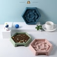 thumbnail image 4 of Small Dog Slow Feeder Sculpted Piece 8 X 3 Inch Silicone Slow Feeder Dog Bowls Slow Eating Dog Sculpted Piece Dog Puzzle for Small Breeds Puppy 1 Pack, 4 of 6