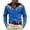 Blue-B, variant on Western Embroidered Cowboy Shirts for Men Button Down Vintage Ethnic Long Sleeve Shirt