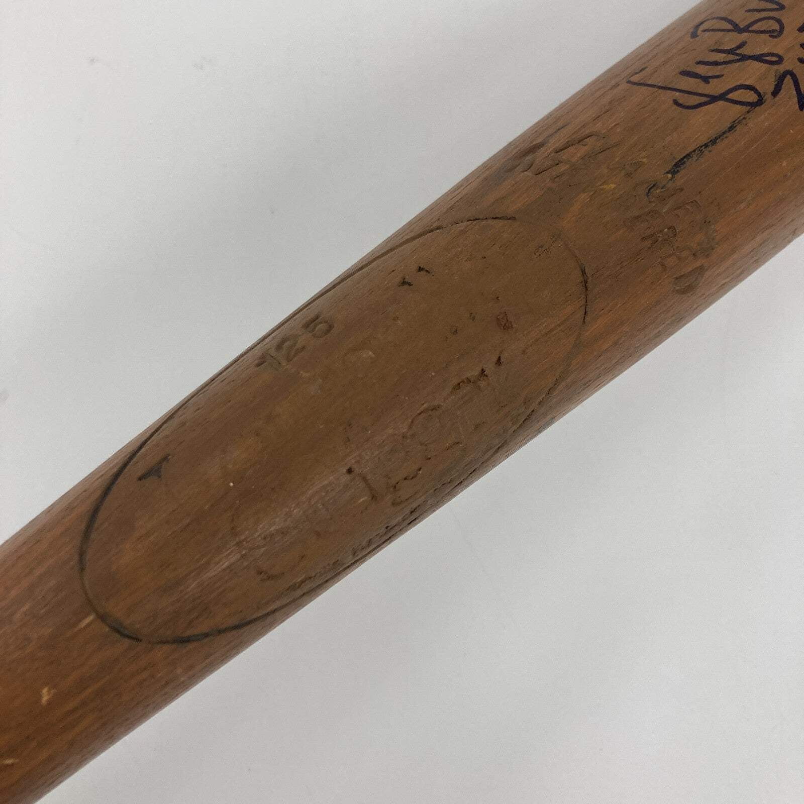 George Brett 3x Bating Champ Signed Vintage 1970's Baseball Bat JSA COA