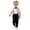 Black, variant on mgoYE Toddler Baby Boy Clothes Suit Gentleman Wedding Outfits 18 24 Month 3t 4t 5t, Formal Dress Shirt with Bowtie Suspender Pants Size 4-5Y