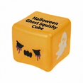 thumbnail image 2 of Halloween Ghost Squishy Cube with Floating Design, 1 Piece, Orange, for Kids Party Favors, Toy, 2 of 3